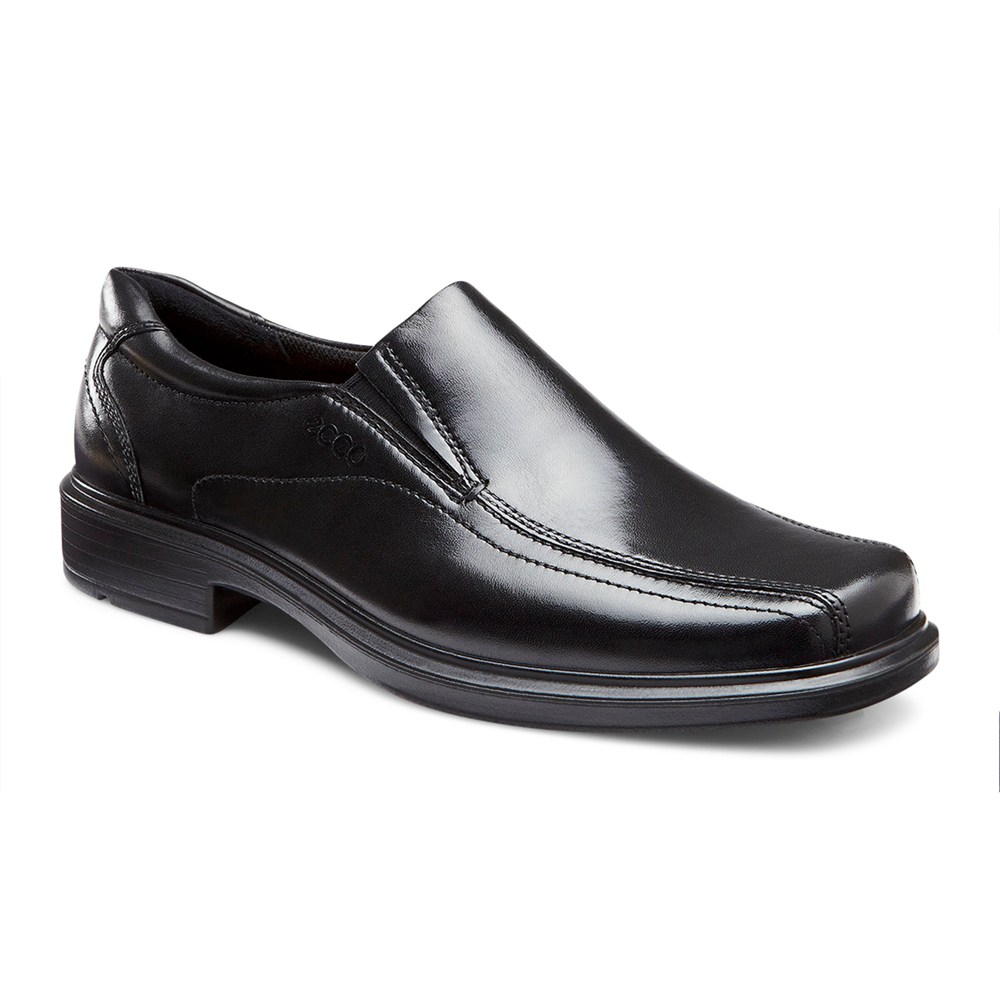 Slip On Hombre - ECCO Helsinki Bike Toe - Negros - MOD420897